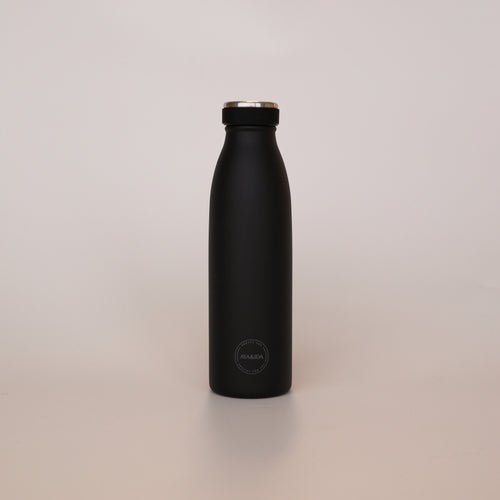 Aya&Ida Drikkeflaske black 500 ml i stål