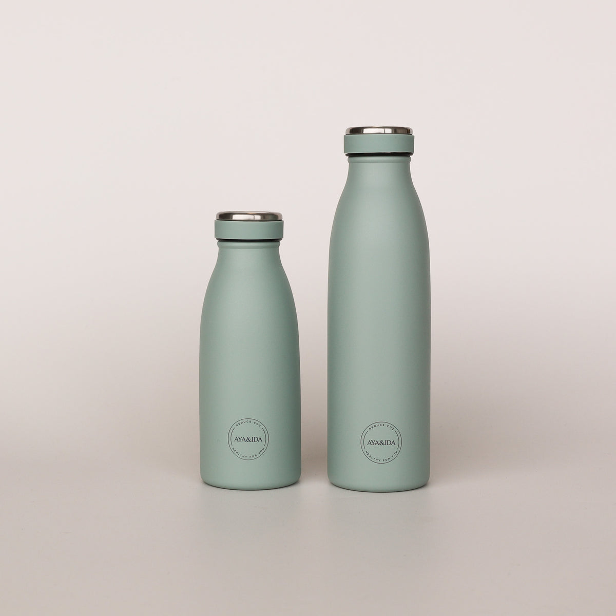 Aya Ida Drikkeflaske Mint 500 ml genanvendelig stålflaske