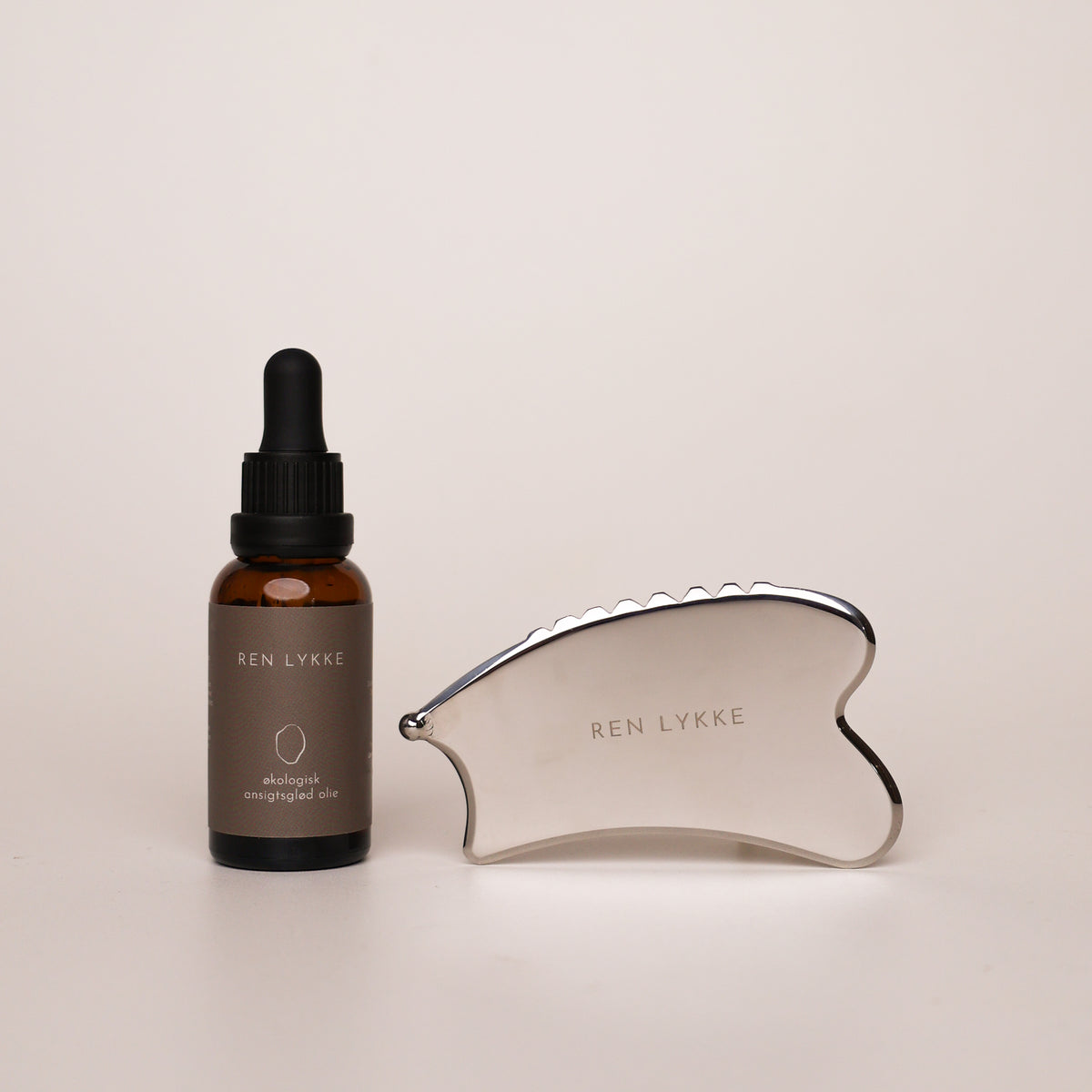 Pakke | Gua sha med ansigtsglødolie