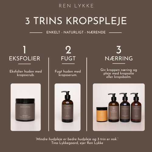 3 trins kropspleje