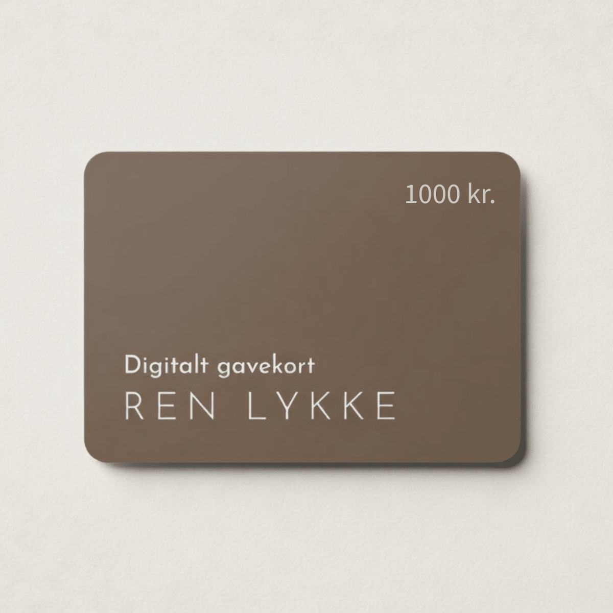 Gavekort