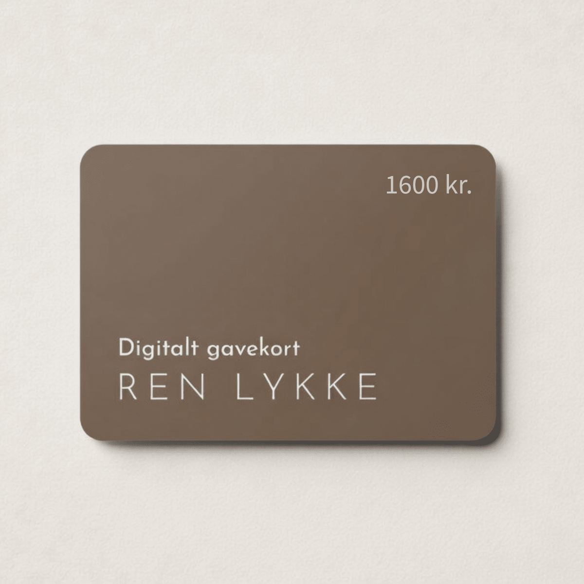 Gavekort
