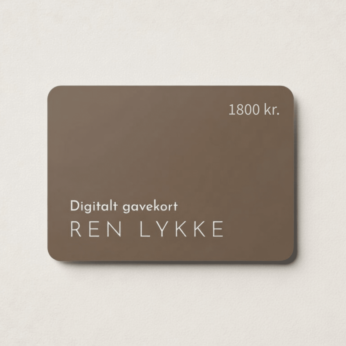Gavekort