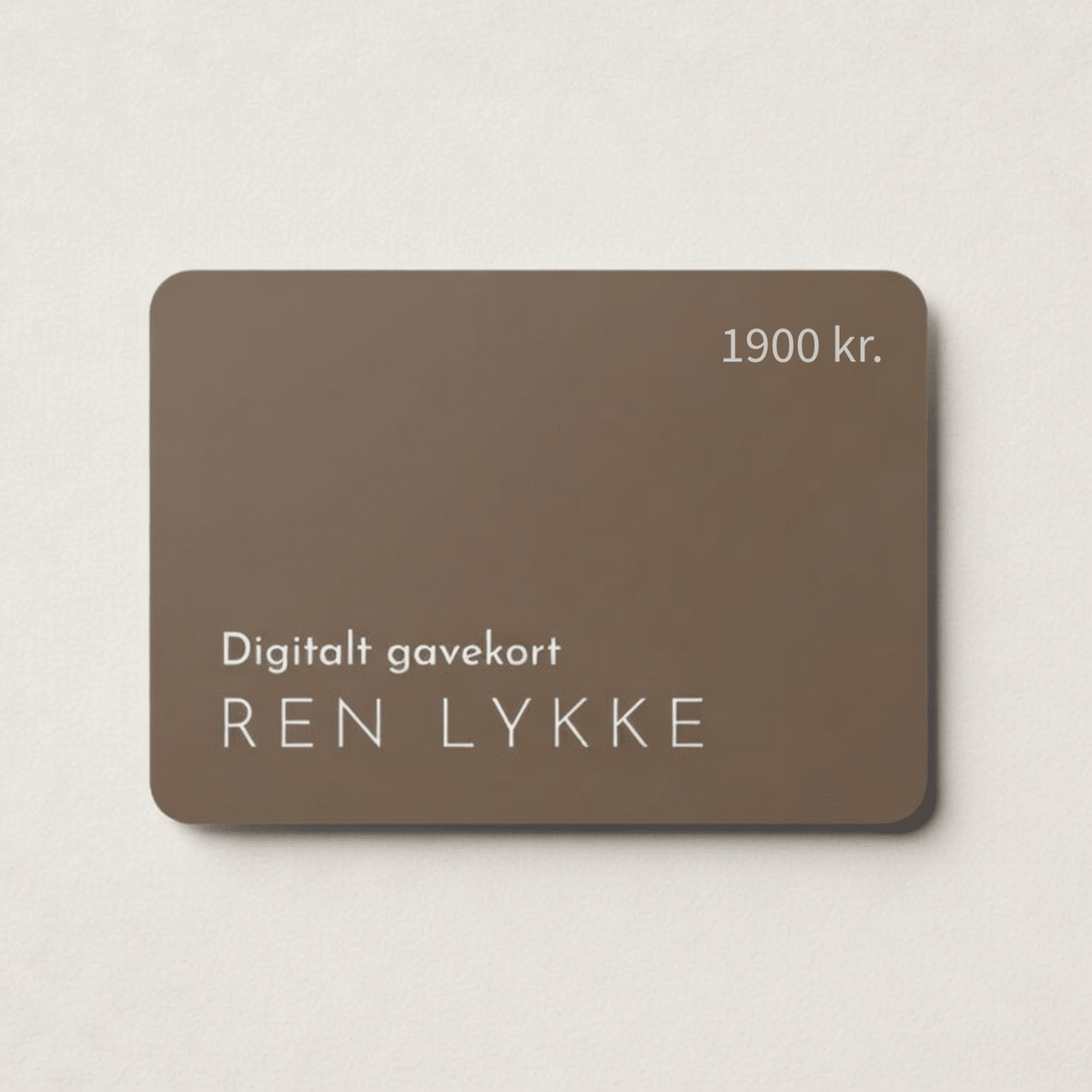 Gavekort