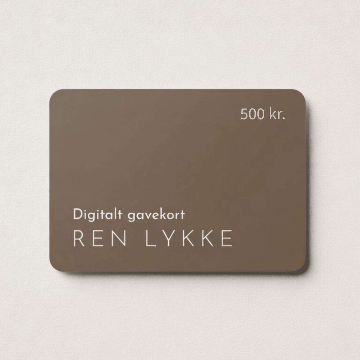 Gavekort