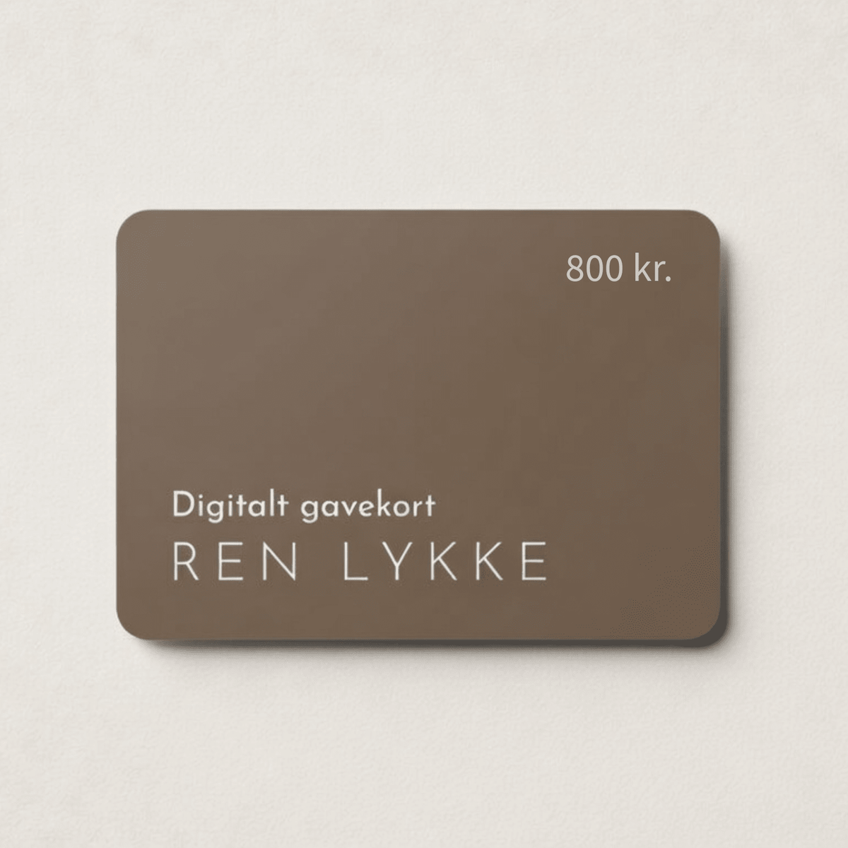 Gavekort
