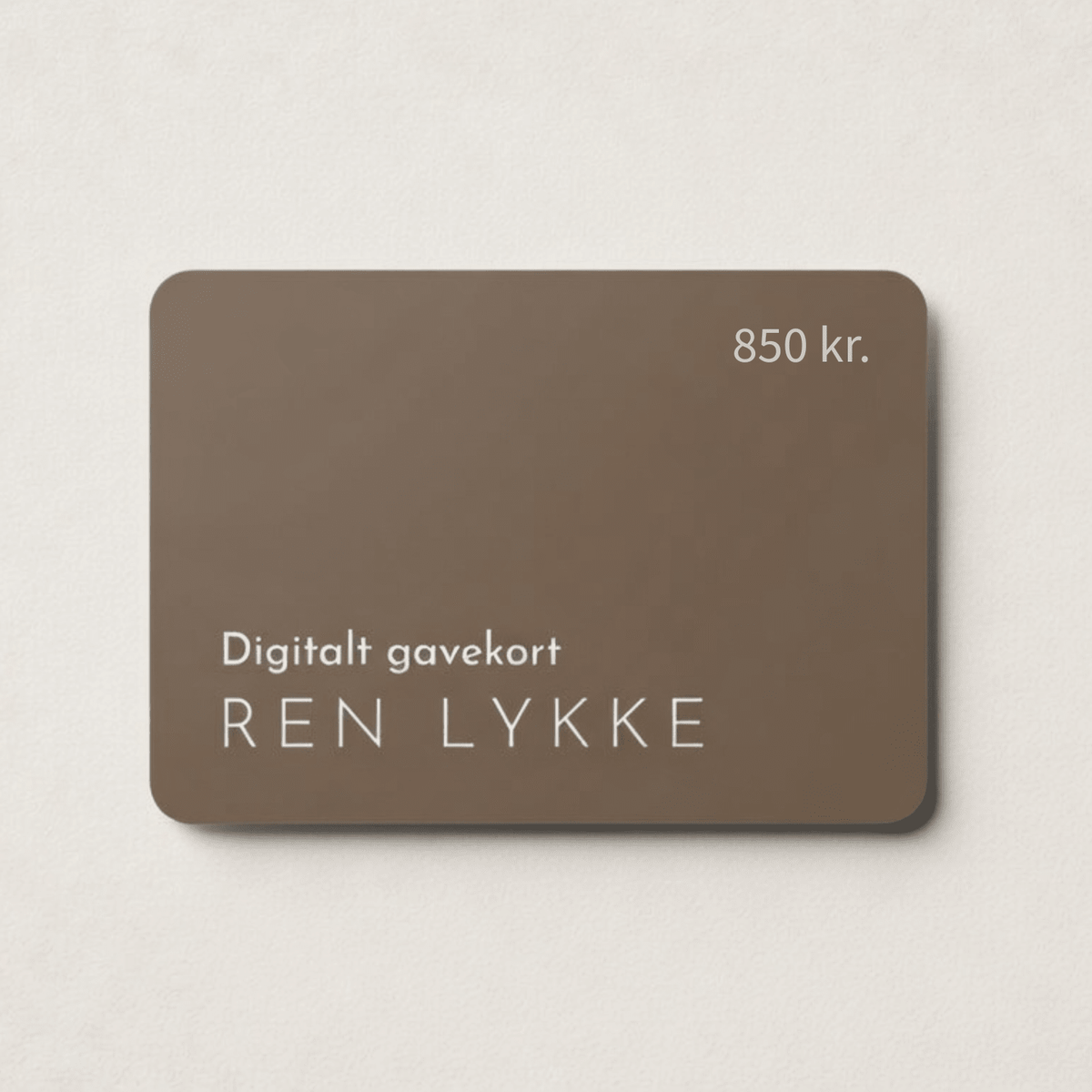 Gavekort