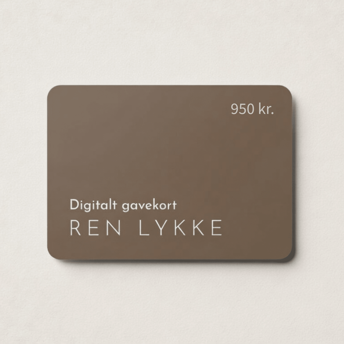 Gavekort